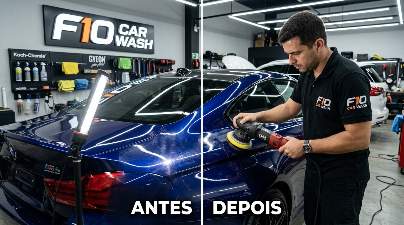Serviço de Polimento Técnico Premium na F10 Car Wash